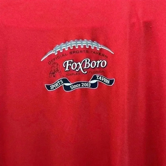 100% polyester patriots fan shirt. Size 3 XL. - Picture 7 of 7